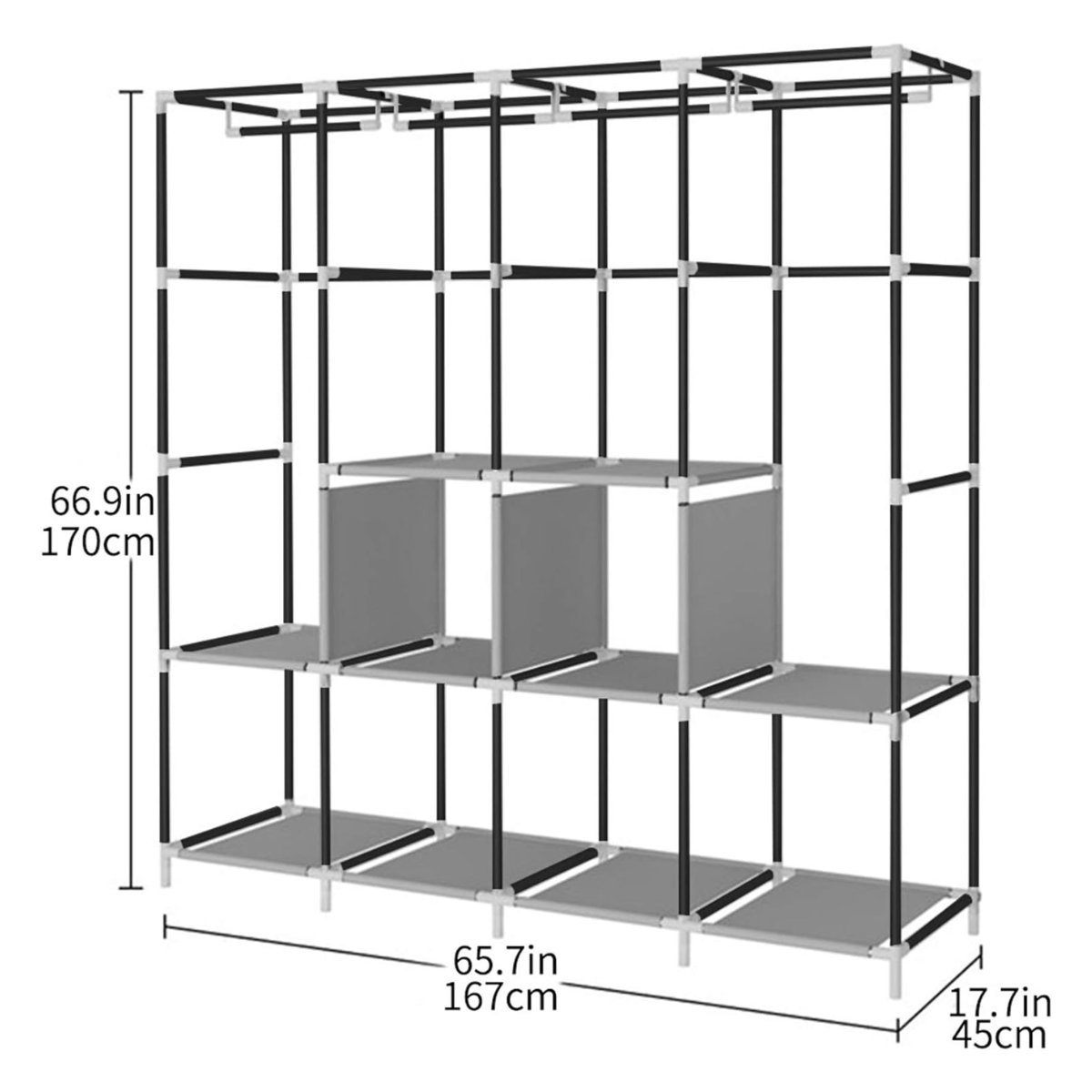 Miniatura 4 de Perchero armario 4 cuerpos